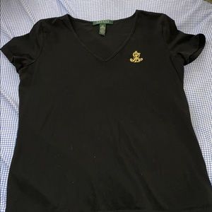 Ralph Lauren black tee shirt